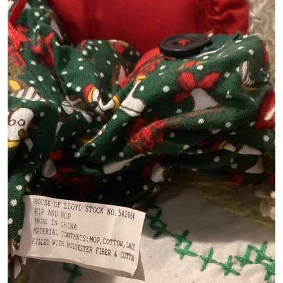 House Of Lloyd Christmas Around the World Hip & Hop Porcelain Bunny Set 1995 - Picture 15 of 15